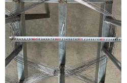 China Tanks Reduces Mobility  Galvanized Wound Twine Obstacle Mesh supplier