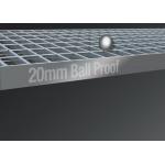 2mm Thick Plain Top Industrial Steel Grating 25x5mm Loading Bar 100mm Cross Bar Spacing for sale