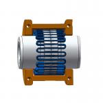 Steel Flexible Grid Coupling Serpentine Spring Taper Shaft Coupling for sale