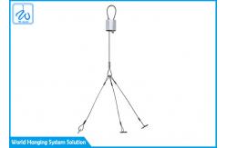 China Galvanized Wall Flower Pot Hanging Kit Space Saving 40 Cm Total Length supplier
