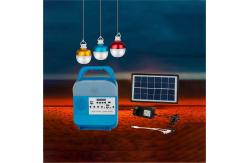 China SRE683 IP55 8000mah Solar Emergency Lights With Solar Panel supplier