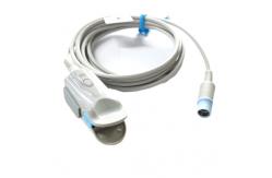 China Drager Simens Monitor Spo2 Sensor   Light Blue Connector supplier