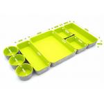 5mm 6 Colors Desk EN71 Felt Storage Bin For Jewelry Organizer for sale