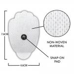 Custom Snap Non-woven Tens Unit Adhesive Electrodes Pads For Back Massage