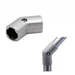 High Quality Aluminium  Joint Connector for 28mm lean pipe for sale