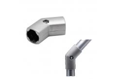 China High Quality Aluminium  Joint Connector for 28mm lean pipe supplier