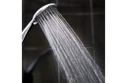 China Round 4.4 Inch Handheld Rainfall Shower Head 5 Spray Modes supplier
