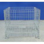 High Visibility Industrial Wire Container  Electrozinc Plated Finish for sale