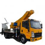 HOWO Small 4X2 4x2 4x4 25M  30M Truck Mounted Aerial Working Platform/Aerial Platform Truck for sale