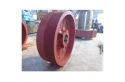 China 50mm Diameter Jaw Crusher Pulley Flywheel Of Mining Machine Spare Parts supplier