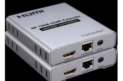 China 120M HDMI Fiber Extender Transmitter Receiver Over Cat 5e/6 Cat5 Cat6 supplier