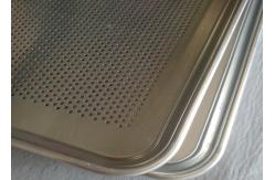 China Baking / Drying Perforated 40x60cm Stainless Steel Wire Mesh Trays supplier