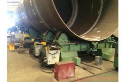 China Hydraulic Driven Fit Up Rotator Tank Turning Rolls With PU Wheel supplier