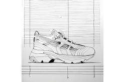 China lightweight Custom Running Shoes Sneakers Stabilize Shock Absorption supplier