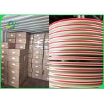 Custom Coloured Printed Food Grade Paper Roll For Cocktail Straws 60gsm 120gsm for sale