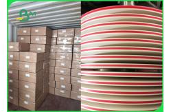 China Custom Coloured Printed Food Grade Paper Roll For Cocktail Straws 60gsm 120gsm supplier
