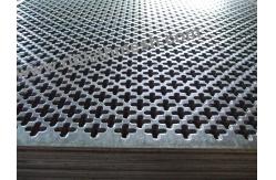 China Square Hole Blue Perforated Metal Mesh Galvanized Steel Plate supplier