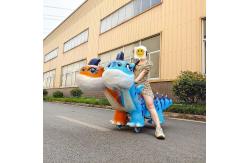 China Realistic Dinosaur Electric Ride On for Amusement Park and Square supplier