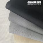 Plain Weave Polyester Sunscreen Fabric PVC Coated For Solar Shade for sale