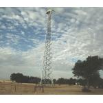 60m 36m/s Tv Satellite Lattice Antenna Tower for sale