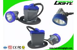 China 6.6Ah Rechargeable LED Mining Light Wired Electric Cap Lamp IP68 Waterproof supplier