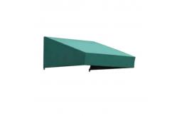 China Sunshade/Waterproof Window Awning Balcony Semicircular Canopy Watermelon Awning supplier