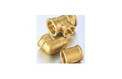 China Brass Pipe Connector Threaded Fitting copper pipe elbow tee fittings supplier