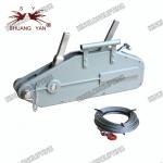 20 Meters Wire Rope Winch Wide Beam Flange Adjustment Range Self Locking for sale