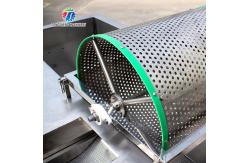 China 2400L 1800KG/H Fruit Vegetable Washing Line With Swirling Bubbles supplier