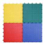 Anti Fatigue PP Interlocking Tiles Waterproof Outdoor Flooring Coloured for sale