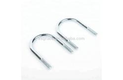 China M5-M100 Zinc Plated U Bolts Professional Dimensiones U Shaped Bolt supplier
