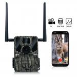 2024 Newest High-End 4G Wireless Hunting Camera KW897 with Dual Antennas 100ft Night Range 36MP 2K Video at 30fps for Wildlife for sale