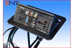 China Hidden Pop Up Desktop Power Sockets With Connection Cables ROSH Approved supplier