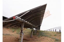 China 1000V Single Axis Solar Tracker For Ground Solar Energy Panel System supplier