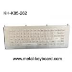 85 Keys Ruggedized Keyboard , Industrial Computer Metal Kiosk Keyboard for sale