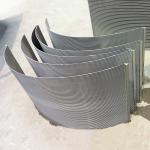 V-shaped Profile Johnson Wedge Wire Screens with Aperture from 25 Micron to 350 Micron for sale