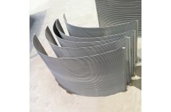 China Round Profile Wedge Wire Screen High Strength for Effective Filtration supplier
