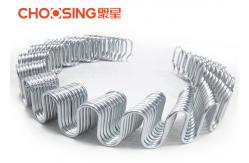 China Round 3.8mm Upholstery Zig Zag Springs OEM Accepted High Tension Snake Springs supplier