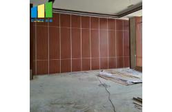 China Hanging System Movable Acoustic Folding Sliding Partition Walls For Office supplier