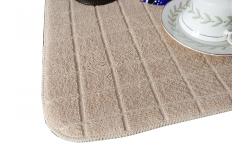 China Grid Reversible Microfiber Dish Drying Mat 16x18 inch For Kitchen Sink supplier