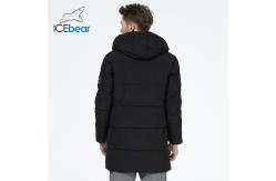 China Medium Length Man Winter Coat With Four Pocket Knitted Cuff Warm Waterproof Jacket supplier