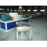 Twin Screw Design Plastic WPC PVC Profile Extrusion Line For Decking Floor Fence for sale