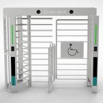 Full Height Turnstile with RFID & Face Recognition, 230KG for sale