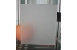 China Customized Safety Frosted Glass Satin Etched Glass Ultra Clear Anti Fog Mirror supplier