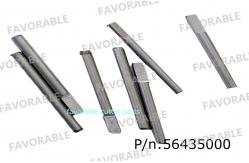 China 56435000 Pin Side Lower Roller Guide Assembly For Cutter Gt7250 / S7200 supplier