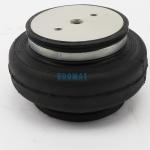 Single Small Vibration Industrial Air Spring GUOMAT 1K130070 Refer To Goodyear 1B5-500 With Aluminum Plate for sale