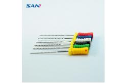 China Anti Fracture Endodontic Files And Reamers 21mm Reamer Dental Instrument Hand Use supplier