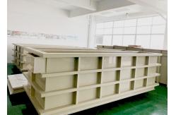China SUS304 Reinforcement Electroplating Tanks For Oxidation Equipment Line supplier