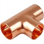 C70600 CuNi 9010 Copper Nickel Tee Brass Fittings Copper Water Pipe Fittings for sale