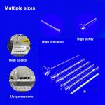 High Temperature Resistant Quartz Glass BET Adsorption Tubes Corrosion Resistant Highly Transparent for sale
